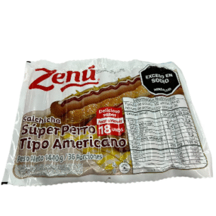 Salchicha americana ZENU x18 U