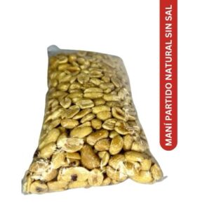 Mani partido natural sin sal