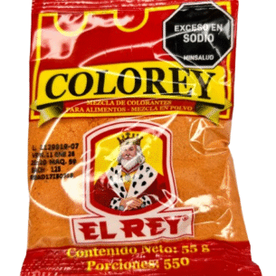 Color rojo REY sobre x55gr