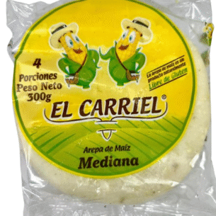 Arepa mediana EL CARRIEL x4 U