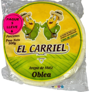 Arepa Oblea EL CARRIEL x5 U