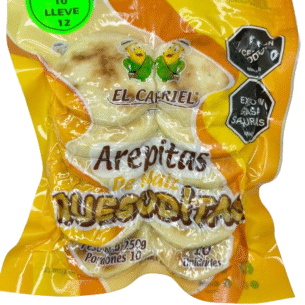 Arepa mini con queso EL CARRIEL x10U