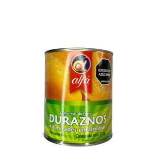Duraznos en lata ALFA x820gr