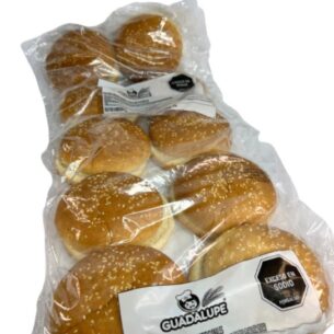 Pan hamburguesa ajonjolí GUADALUPE x10U