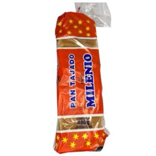 Pan tajado MILENIO x480gr