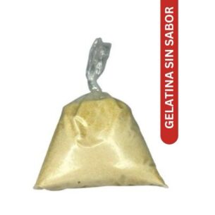 Gelatina sin sabor