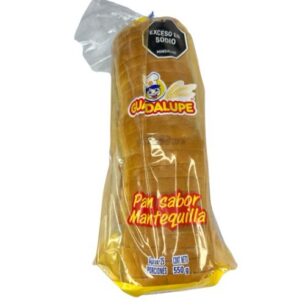 Pan tajado GUADALUPE x550gr