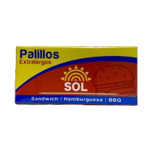 Palillos extralargos SOL x 100 U