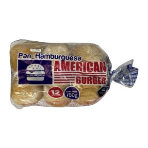 Pan de hamburguesa artesanal BURGER x12 U