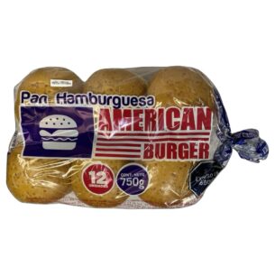 Pan de hamburguesa Ajonjolí BURGER x12 U