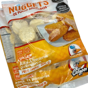 Nuggets de pollo apanado