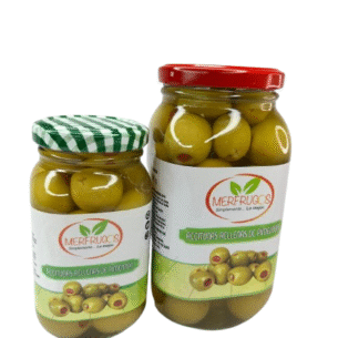 Aceitunas rellenas de pimentón MERFRUGOS