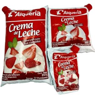 Crema de leche ALQUERIA