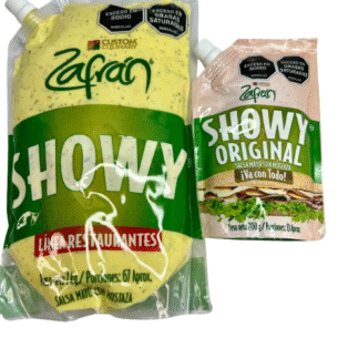 Salsa showy línea restaurante ZAFRAN