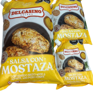Salsa mostaza DELCASINO