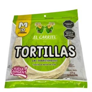 Tortilla EL CARRIEL TALLA M x10U