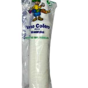 Vaso 5oz colero VACAN paquete x50U