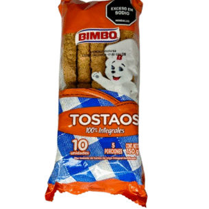 Tostada integral BIMBO x10U